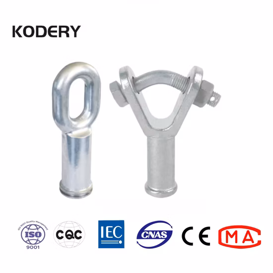 Linha cerâmica Pin do isolador do isolador do cargo da porcelana 33kv Haste longa